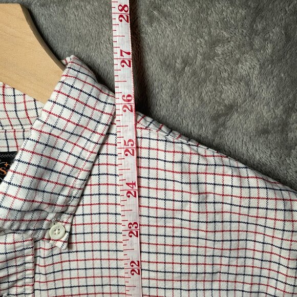 Men's Checkered Dress Shirt - Picture 4 of 9